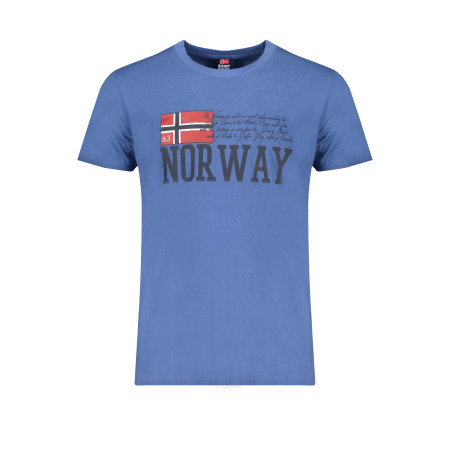 NORWAY 1963 MEN&39S SHORT SLEEVE T-SHIRT BLUE