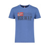 NORWAY 1963 MEN&39S SHORT SLEEVE T-SHIRT BLUE