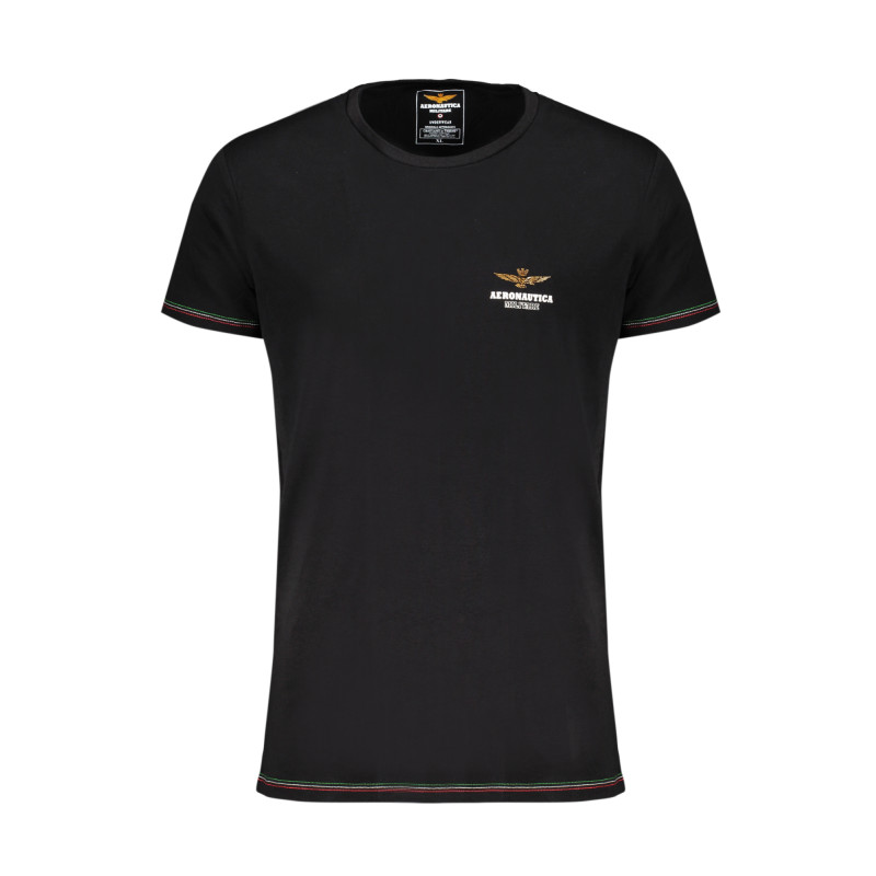 AERONAUTICA MILITARE BLACK MEN&39S OUTDOOR T-SHIRT