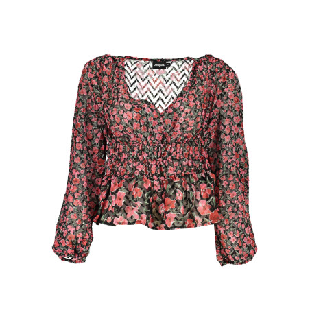 DESIGUAL MAGLIA DONNA ROSA