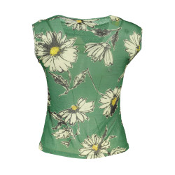 DESIGUAL GREEN WOMEN&39S TANK TOP