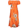 DESIGUAL WOMEN&39S LONG DRESS ORANGE