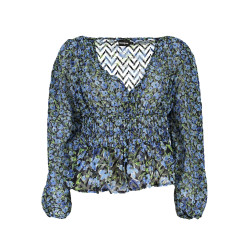 DESIGUAL MAGLIA DONNA BLU