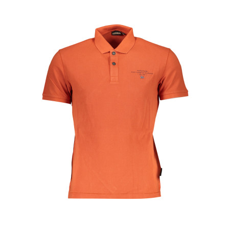 NAPAPIJRI MEN&39S ORANGE SHORT SLEEVED POLO SHIRT