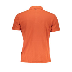 NAPAPIJRI MEN&39S ORANGE SHORT SLEEVED POLO SHIRT