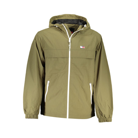 TOMMY HILFIGER GIACCA SPORTIVA UOMO VERDE