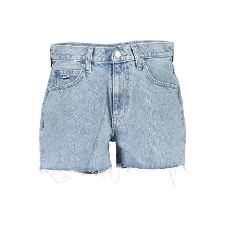 TOMMY HILFIGER JEANS SHORT WOMEN BLUE