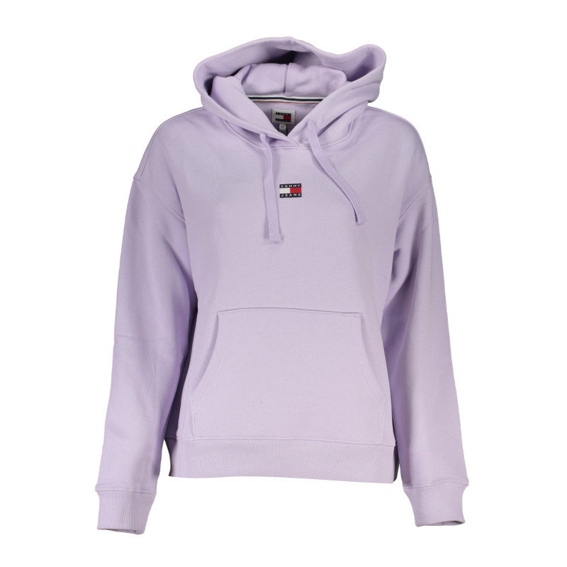 TOMMY HILFIGER FELPA SENZA ZIP DONNA VIOLA