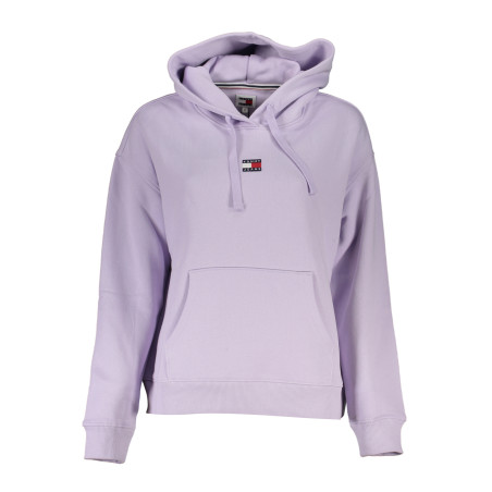 TOMMY HILFIGER FELPA SENZA ZIP DONNA VIOLA