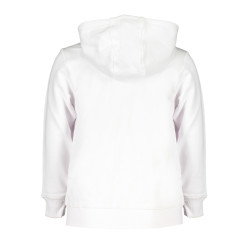 NORTH SAILS WHITE ZIP SWEATSHIRT FOR CHILDREN