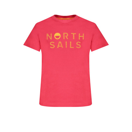 NORTH SAILS SHORT SLEEVED T-SHIRT FOR CHILDREN RED