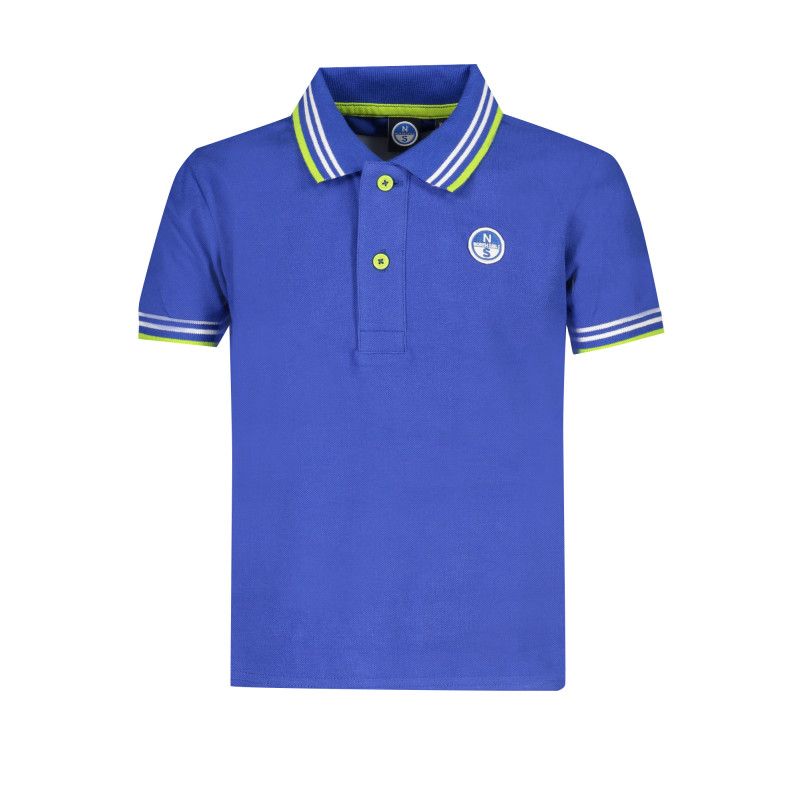 NORTH SAILS POLO MANICHE CORTE BAMBINO BLU