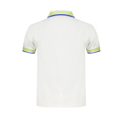 NORTH SAILS WHITE SHORT SLEEVED POLO SHIRT FOR CHILDREN