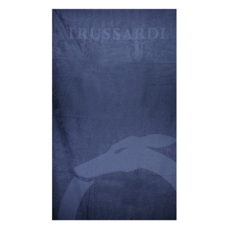 TRUSSARDI JEANS MEN&39S BEACH TOWEL BLUE