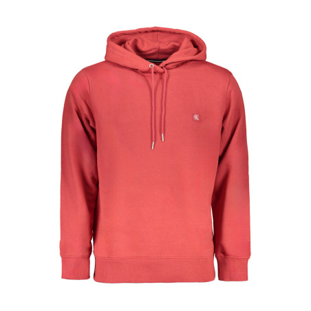 CALVIN KLEIN FELPA SENZA ZIP UOMO ROSSO