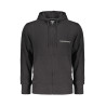 CALVIN KLEIN MEN&39S BLACK ZIP SWEATSHIRT