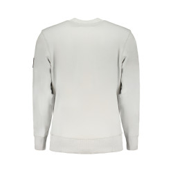 CALVIN KLEIN MEN&39S GRAY ZIPLESS SWEATSHIRT