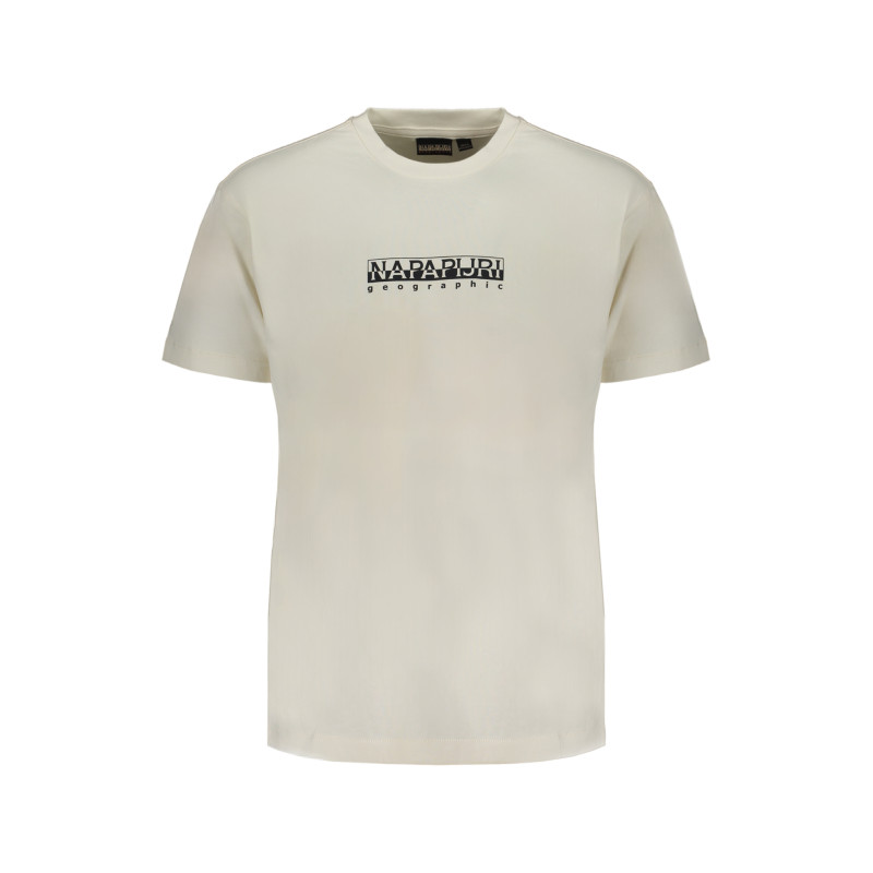 NAPAPIJRI T-SHIRT MANICHE CORTE UOMO BIANCO