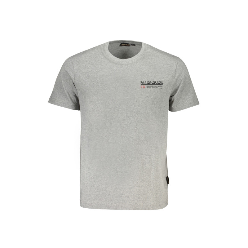 NAPAPIJRI T-SHIRT MANICHE CORTE UOMO GRIGIO