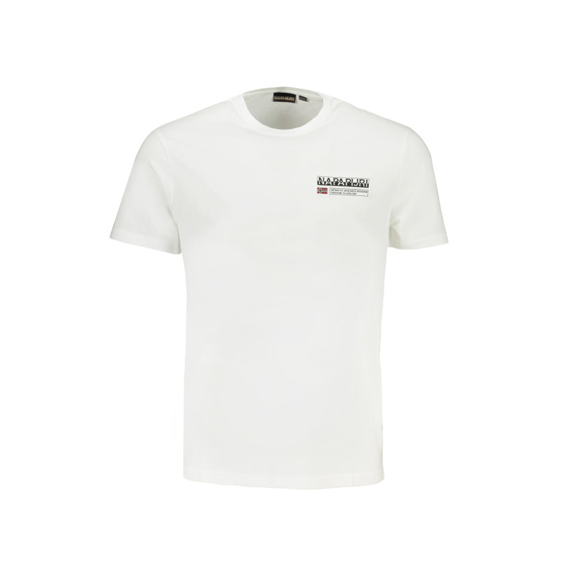 NAPAPIJRI T-SHIRT MANICHE CORTE UOMO BIANCO