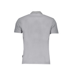 NAPAPIJRI MEN&39S GRAY SHORT SLEEVED POLO SHIRT