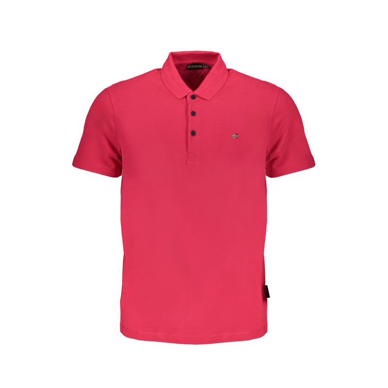 NAPAPIJRI MEN&39S SHORT SLEEVED POLO SHIRT PINK