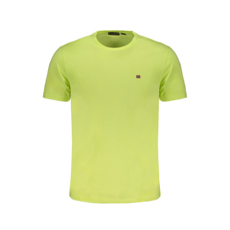 NAPAPIJRI T-SHIRT MANICHE CORTE UOMO GIALLO