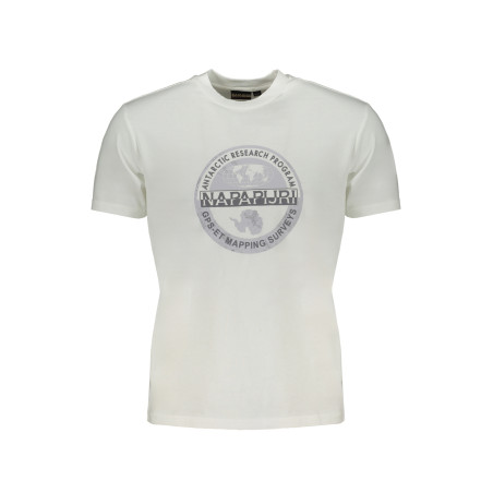 NAPAPIJRI T-SHIRT MANICHE CORTE UOMO BIANCO