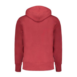 CALVIN KLEIN MEN&39S RED ZIP-OUT SWEATSHIRT