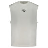 CALVIN KLEIN T-SHIRT SENZA MANICHE UOMO BIANCO