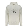 CALVIN KLEIN MEN&39S WHITE ZIPLESS SWEATSHIRT