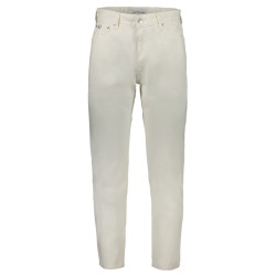 CALVIN KLEIN MEN&39S WHITE DENIM JEANS