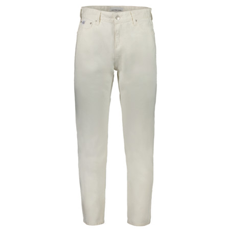 CALVIN KLEIN MEN&39S WHITE DENIM JEANS