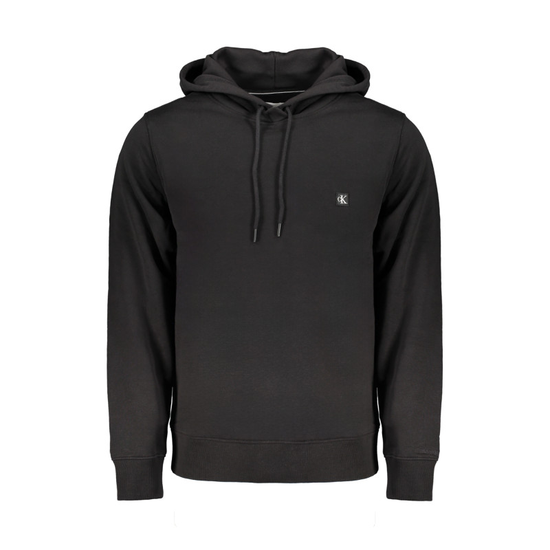 CALVIN KLEIN MEN&39S BLACK ZIPLESS SWEATSHIRT