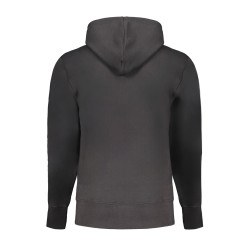 CALVIN KLEIN MEN&39S BLACK ZIP-OUT SWEATSHIRT