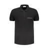 CALVIN KLEIN MEN&39S BLACK SHORT SLEEVED POLO SHIRT