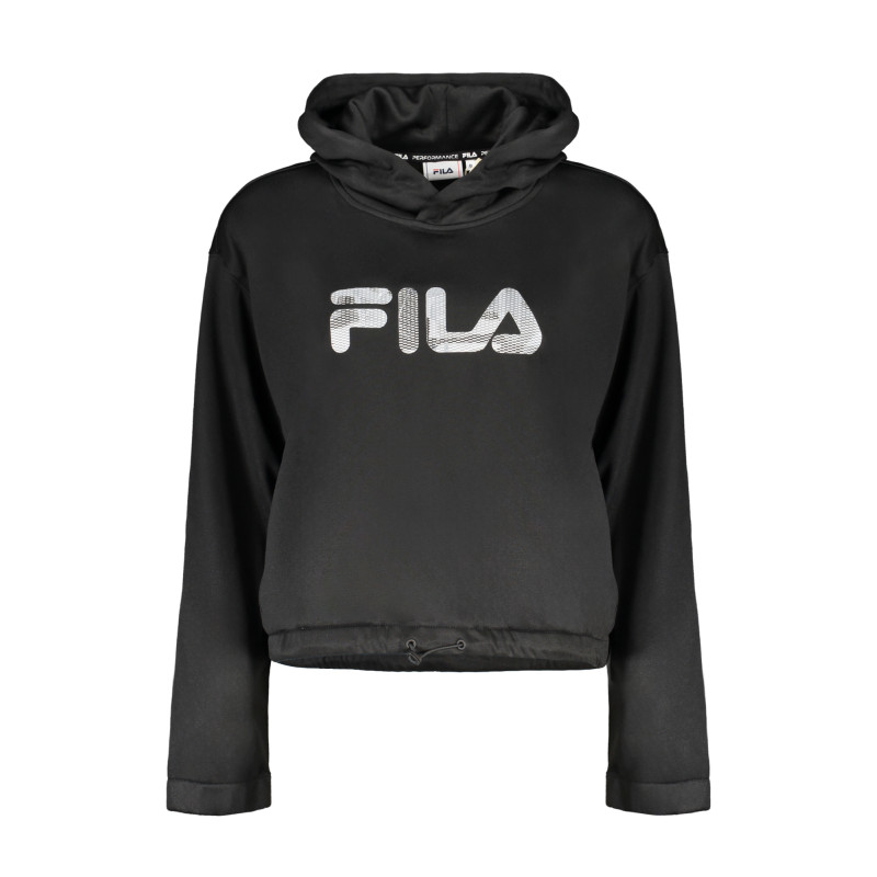 FILA FELPA SENZA ZIP DONNA NERO