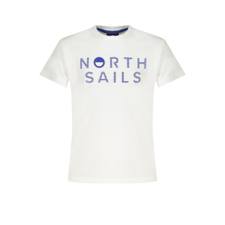 NORTH SAILS WHITE SHORT SLEEVED T-SHIRT FOR CHILDREN