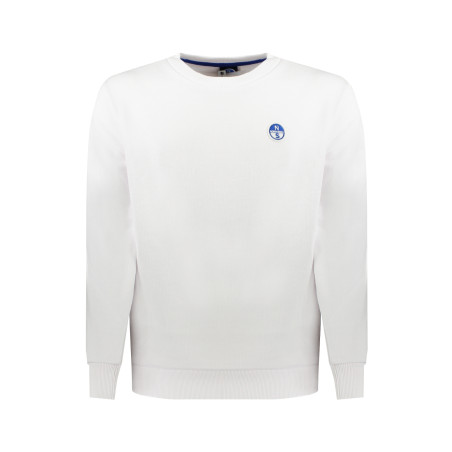 NORTH SAILS SWEATSHIRT WITHOUT ZIP FOR CHILDREN WHITE