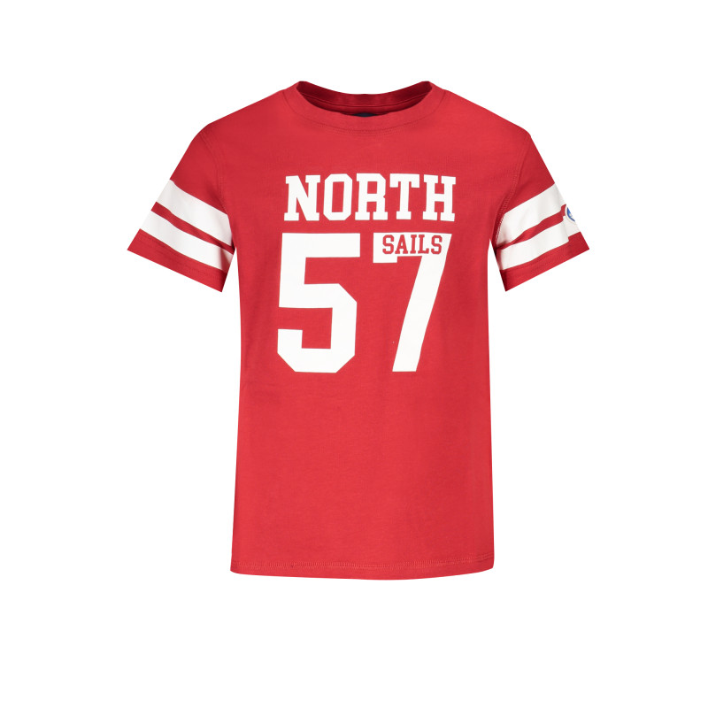 NORTH SAILS SHORT SLEEVED T-SHIRT FOR CHILDREN RED