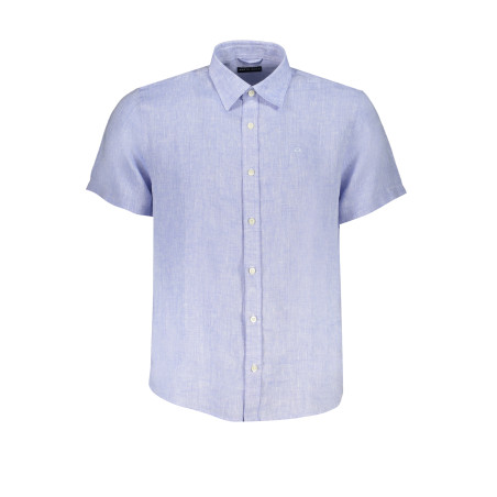 NORTH SAILS CAMICIA MANICHE CORTE UOMO AZZURRO