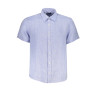 NORTH SAILS CAMICIA MANICHE CORTE UOMO AZZURRO