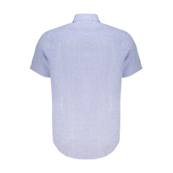 NORTH SAILS CAMICIA MANICHE CORTE UOMO AZZURRO