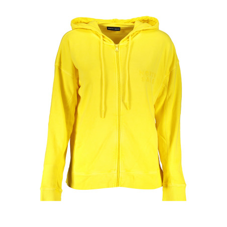 NORTH SAILS FELPA CON ZIP DONNA GIALLO