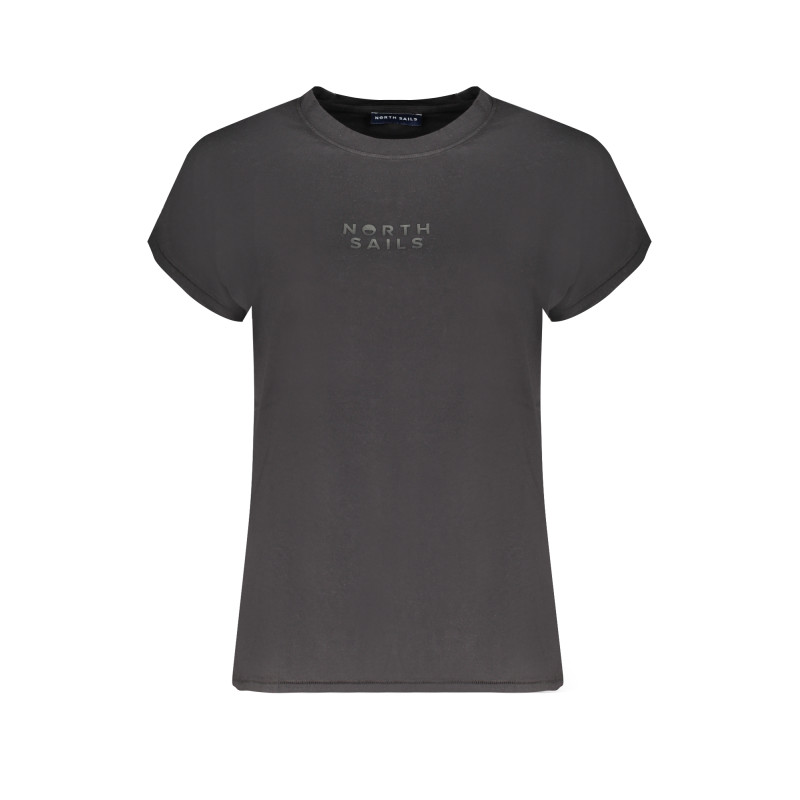 NORTH SAILS T-SHIRT MANICHE CORTE DONNA NERO