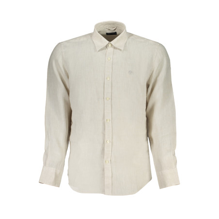 NORTH SAILS MEN&39S LONG SLEEVE SHIRT BEIGE