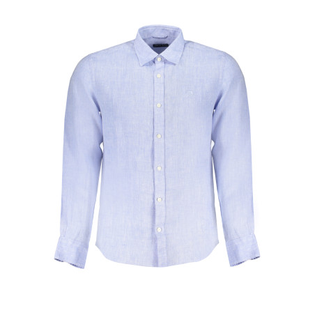 NORTH SAILS CAMICIA MANICHE LUNGHE UOMO AZZURRO