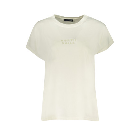 NORTH SAILS T-SHIRT MANICHE CORTE DONNA BIANCO