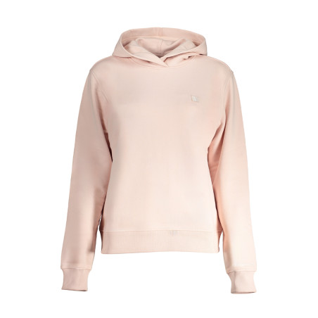 CALVIN KLEIN WOMEN&39S PINK ZIPLESS SWEATSHIRT