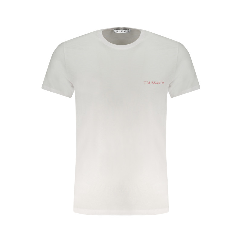 TRUSSARDI T-SHIRT MANICHE CORTE UOMO BIANCO